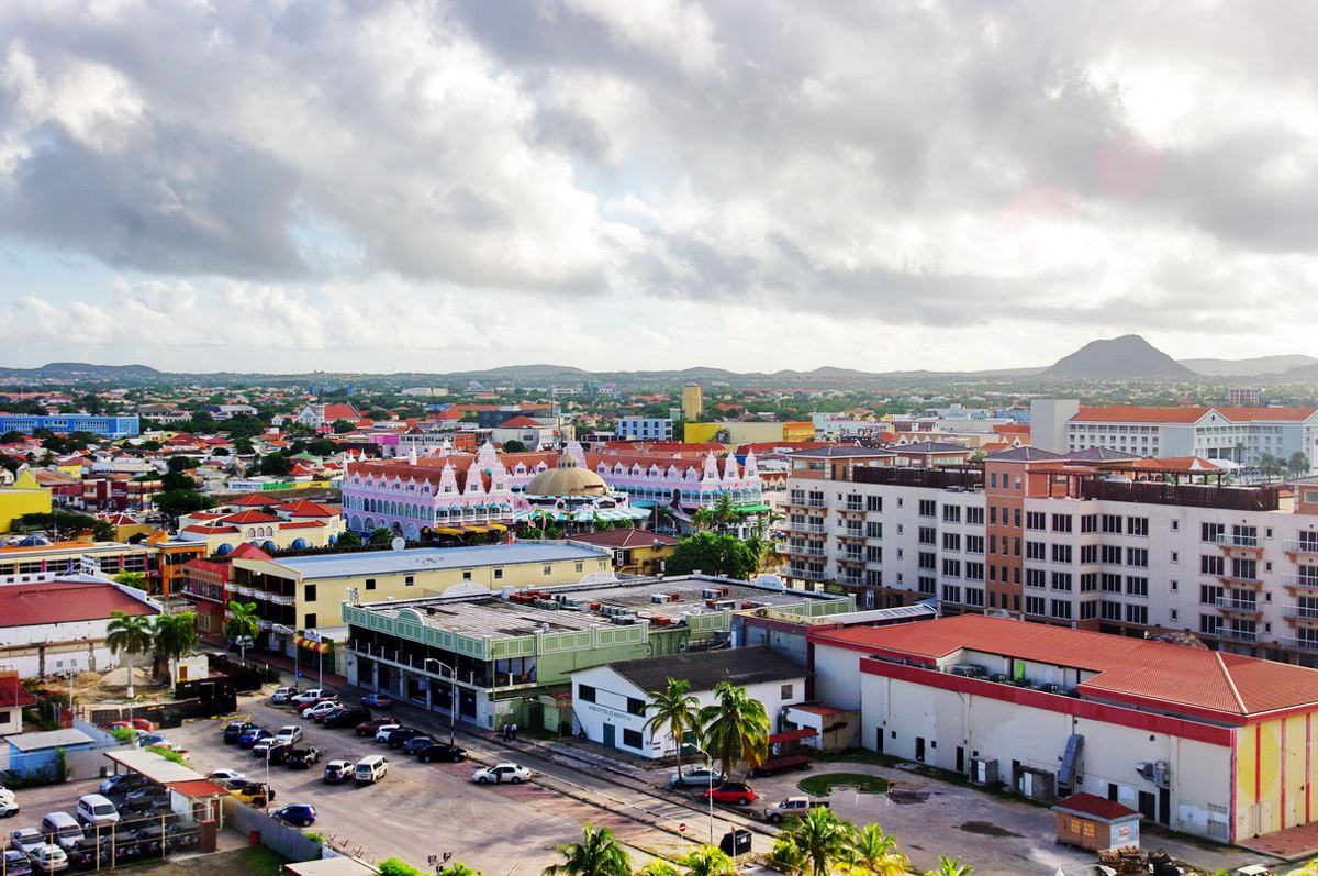 Harbour of Oranjestad, Aruba