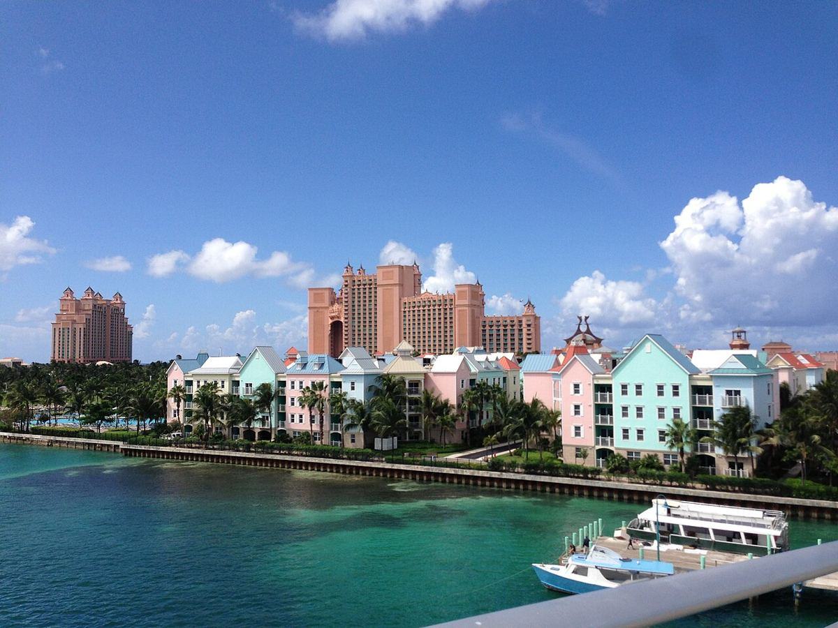 Paradise Island bridge in Nassau