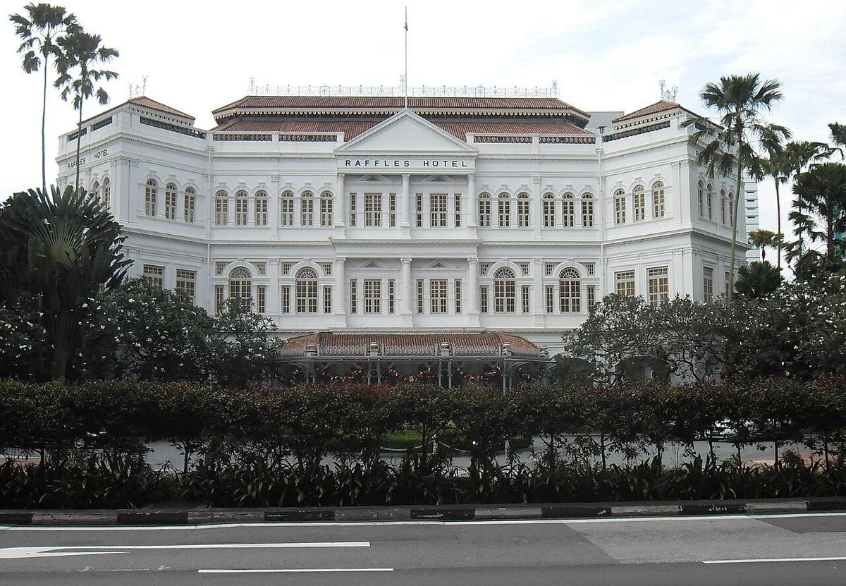 Raffles Hotel in Singapore